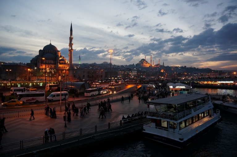 Istanbul all'alba