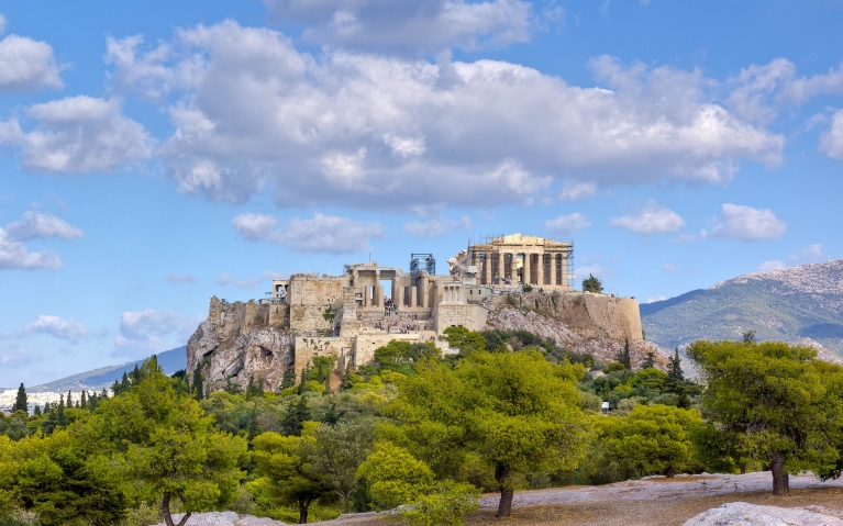 L'Acropole à Athènes, en Grèce