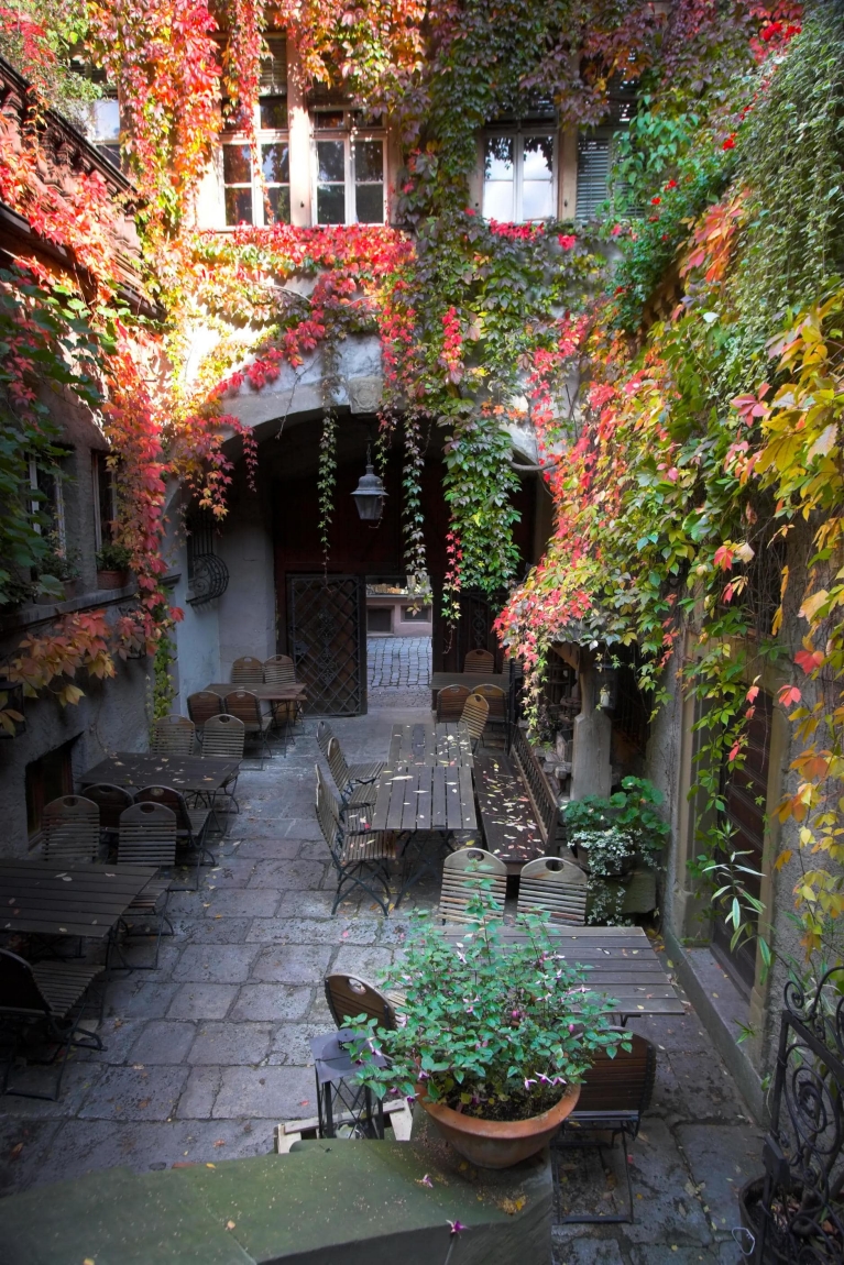 Innenhof in Bayern