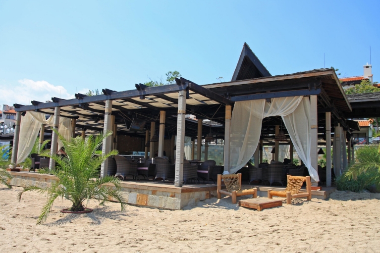     Bar de plage en Bulgarie  