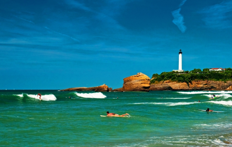 Coast near Biarritz