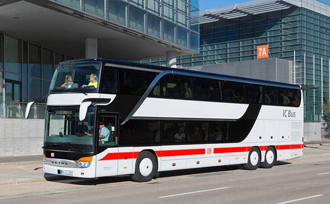 Vantaggi Interrail con l'International IC Bus