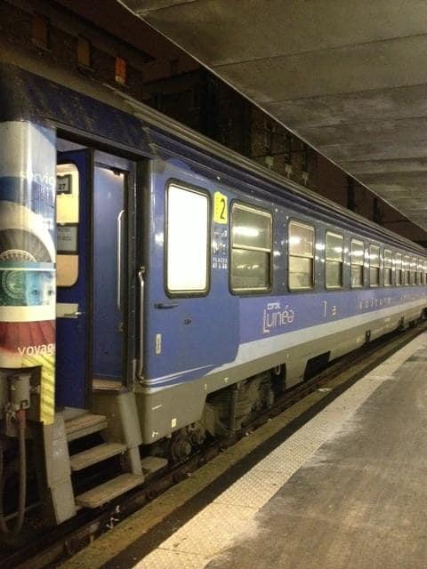 Intercités de Nuit presso la stazione