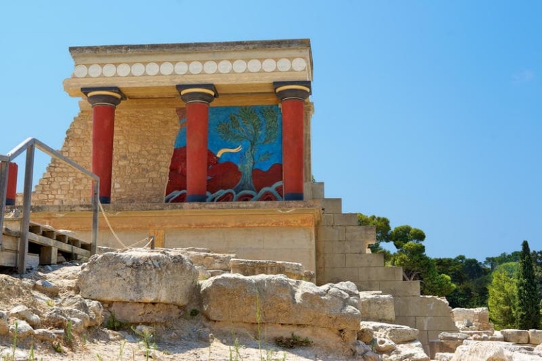 Knossos palace, Crete