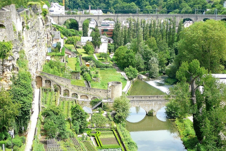 Valle di Grund, città di Lussemburgo