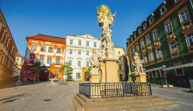 Vista su Praga e i suoi ponti