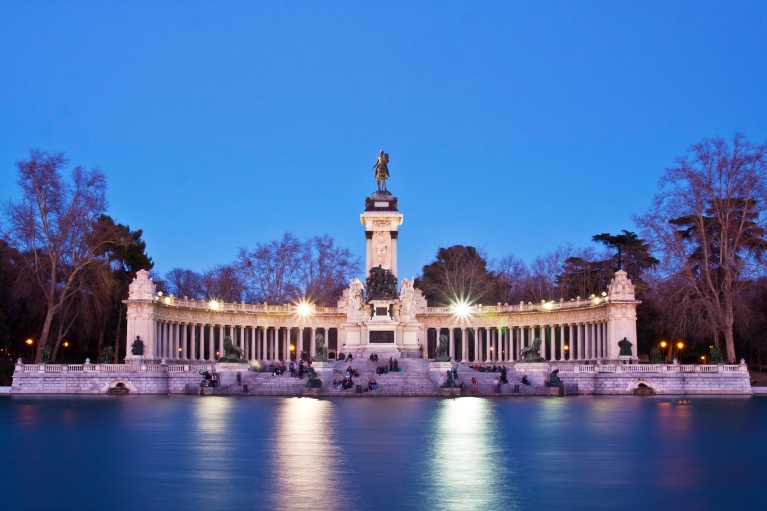Mémorial au parc du Retiro, Madrid