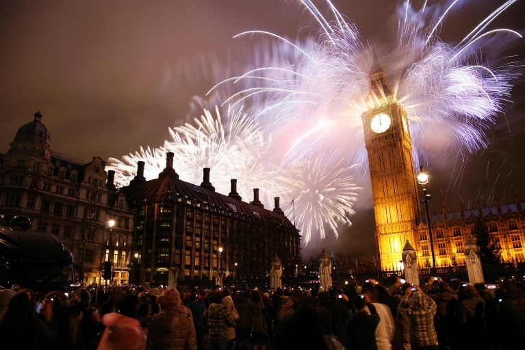 Nouvel An à Londres