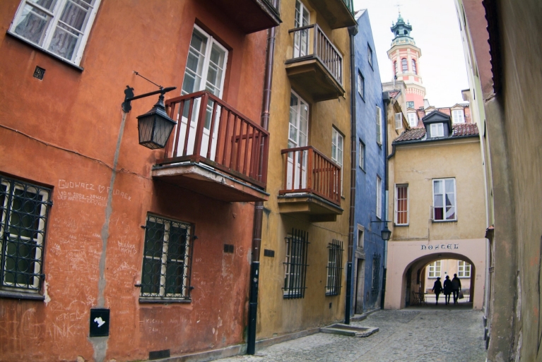 Old town of Warsaw