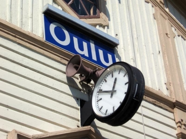     Oulu train station  
