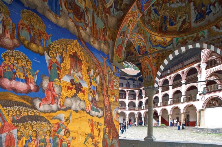 Rila Monastery interior