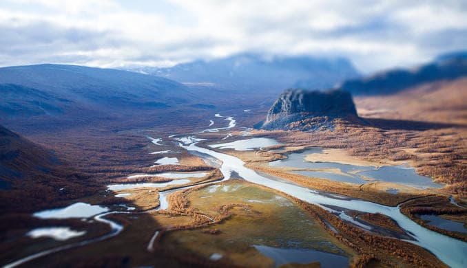 La Laponie suédoise en automne