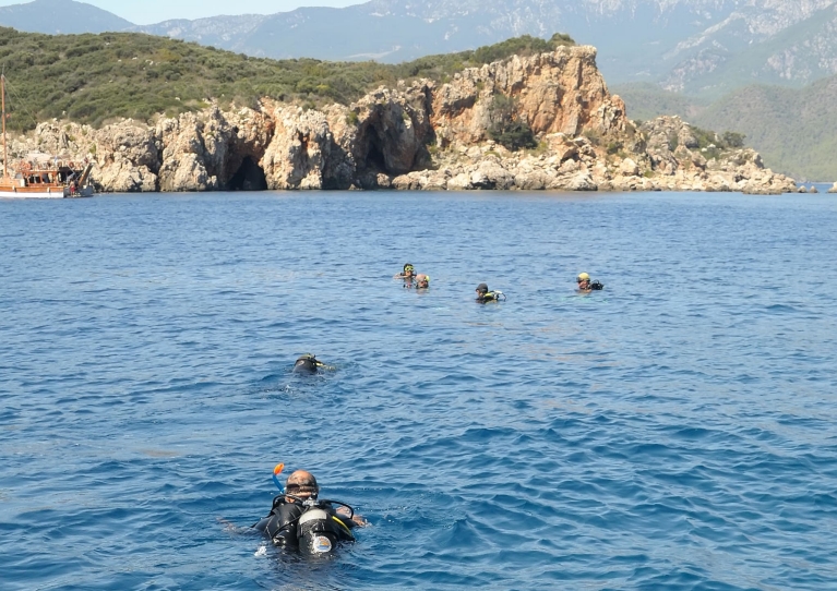     Scuba diving in Turkey  