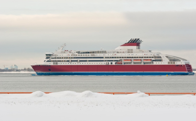 Ferry nearby Tallinn