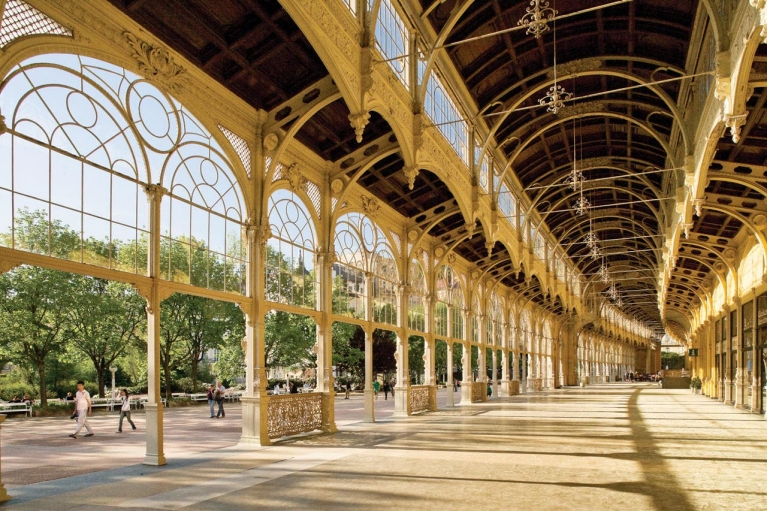 Station thermale à Mariánské Lázně