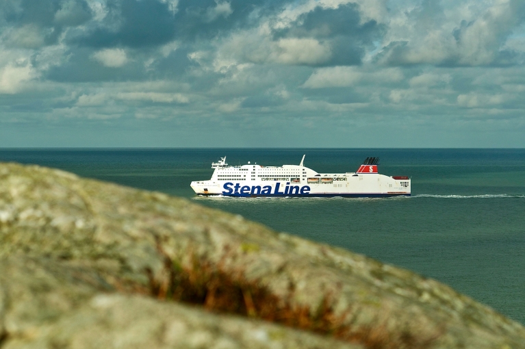 Traghetto Stena Line vicino a Holyhead