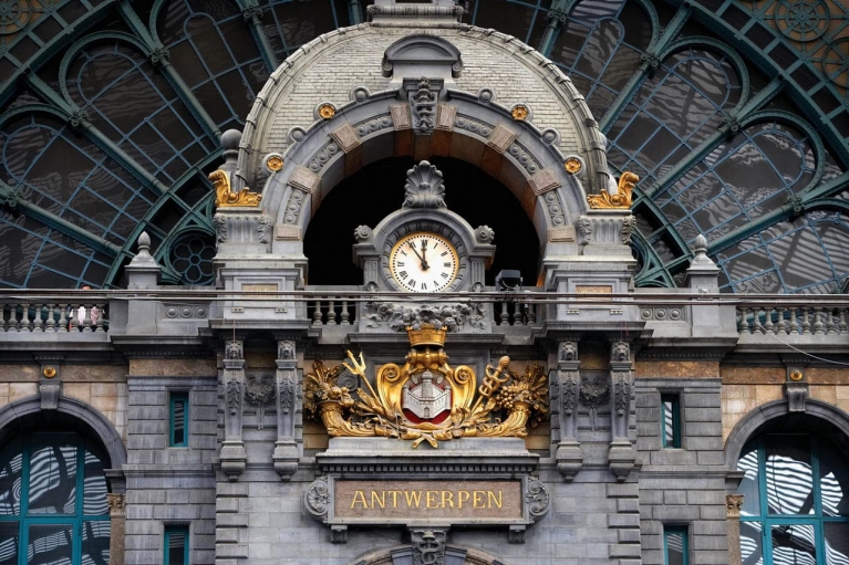 Train station of Antwerp