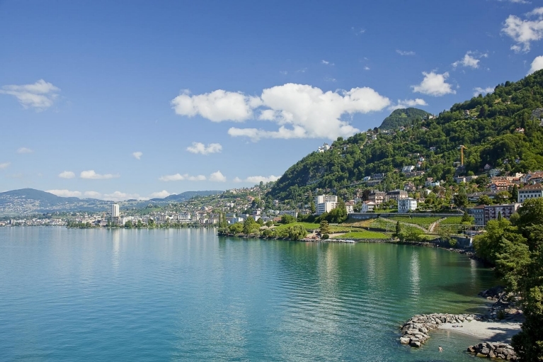 Vista del Lago di Ginevra